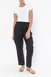 Cargo Pocket Linen Pant