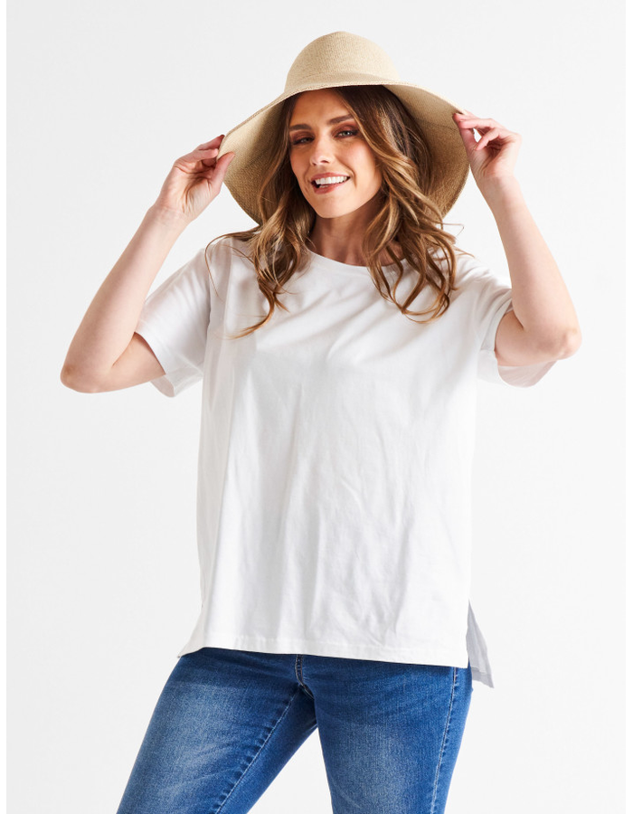 Mia Split Hem Women's Tee