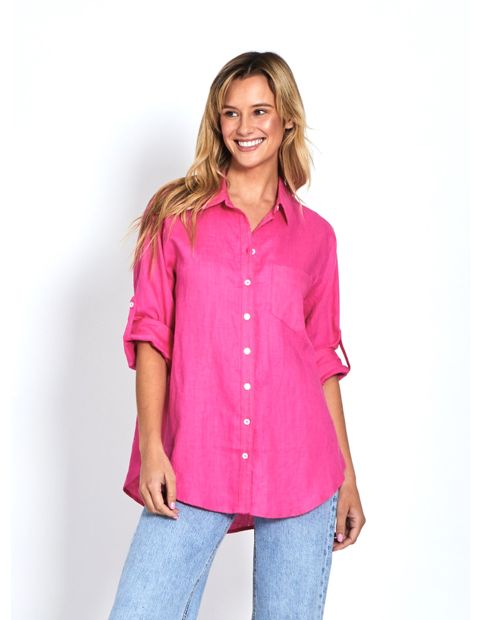 Adele Linen Women's Shirt