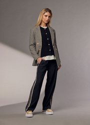 Plaid Pitt Blazer
