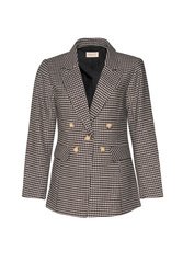 Plaid Pitt Blazer