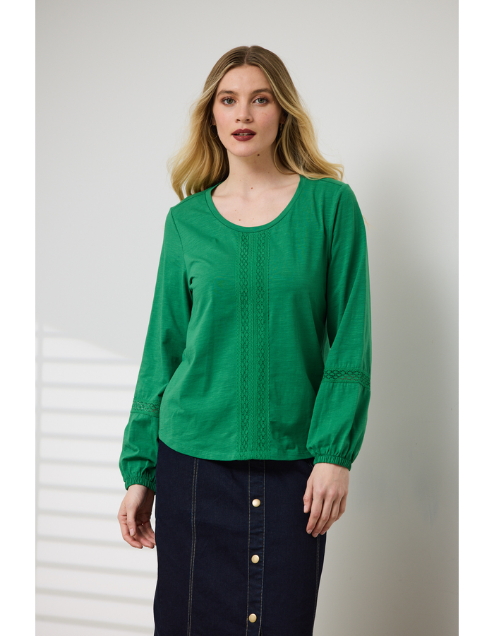 Katrina Lace Detail Women's Top
