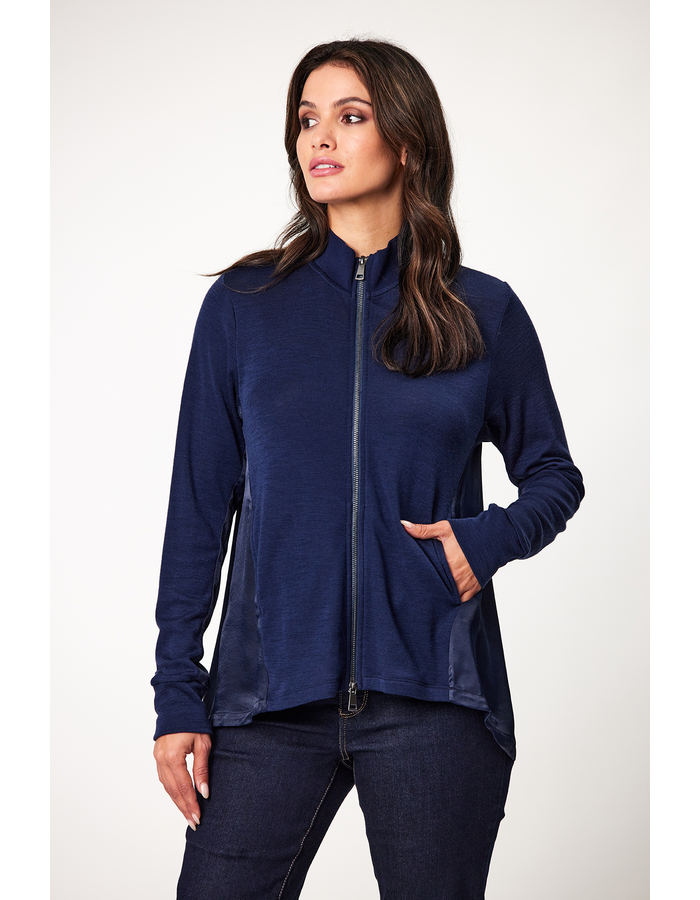 Julia Zip Front Merino Women's Jacket