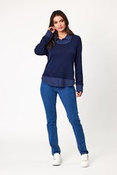 Amity Splice Merino Top