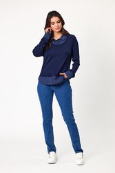Amity Splice Merino Top