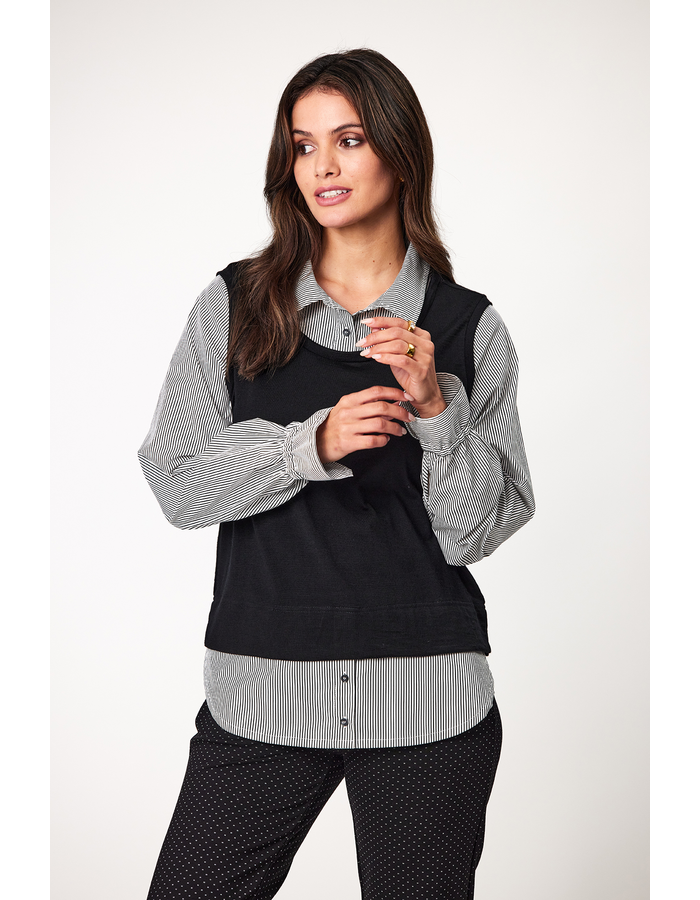 Nicole Merino Vest Women's Top