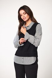 Nicole Merino Vest Top