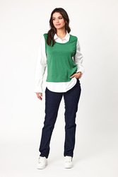 Nicole Merino Vest Top