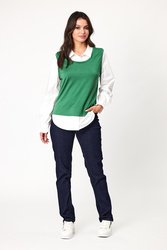 Nicole Merino Vest Top
