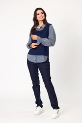 Nicole Merino Vest Top