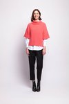 Cowl Neck Rib Jumper