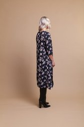 Draped Hem Dress