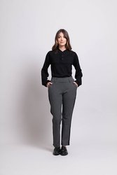 Ruffle Neck Top