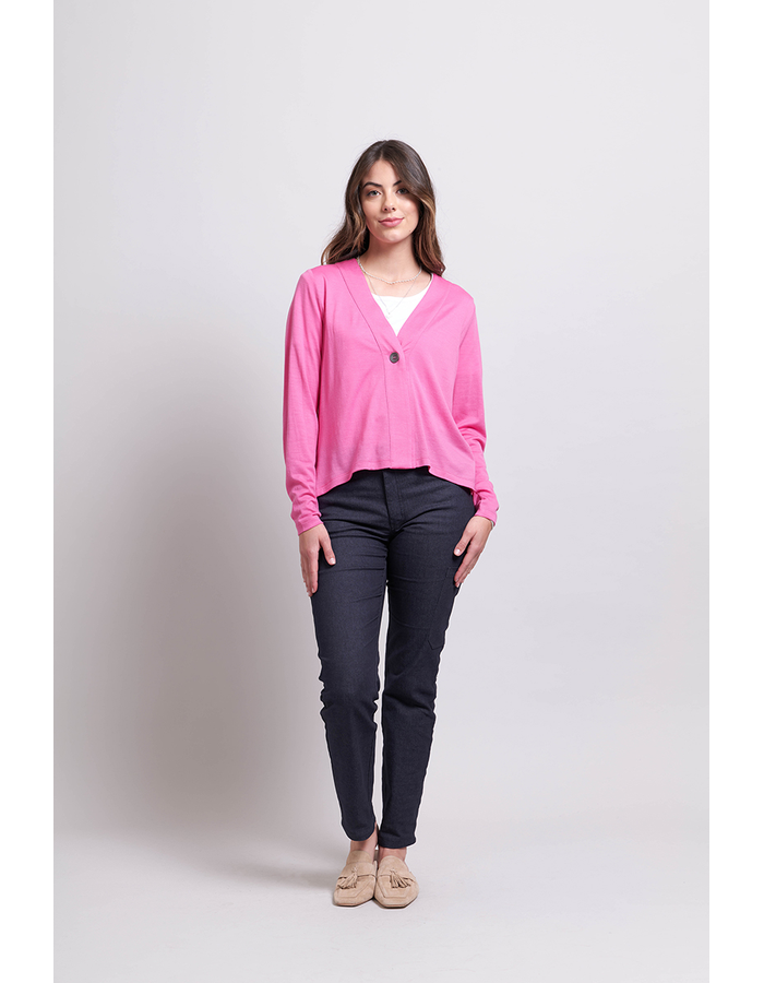 Pleat Back Women's Cardigan 