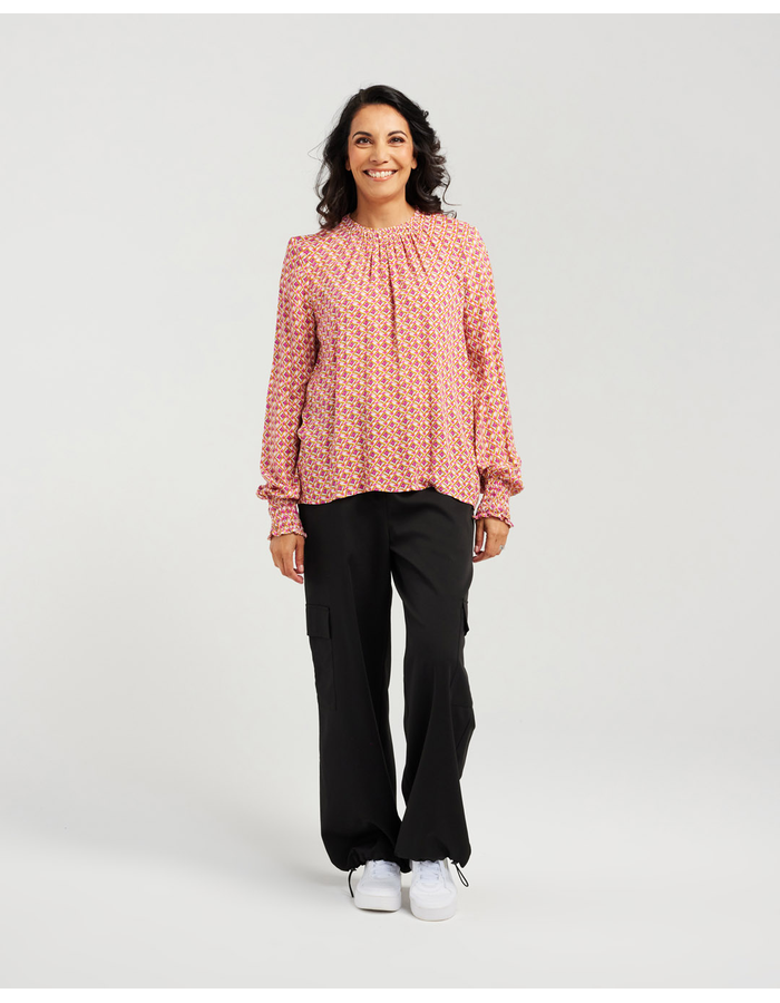 Soft Gathered Women's Top