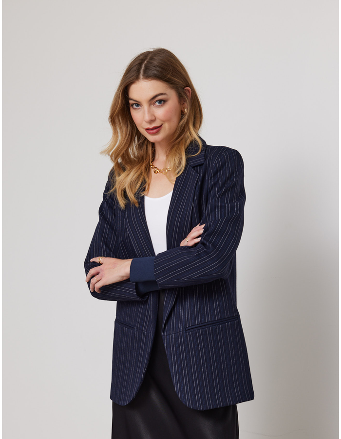 Claude Striped Women's Blazer