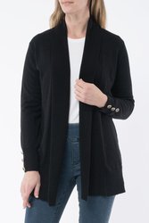 Shawl Collar Cardi Lurex 