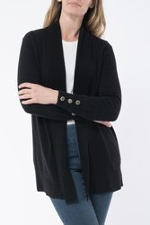Shawl Collar Cardi Lurex 