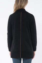 Shawl Collar Cardi Lurex 