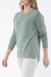Seamed Crew Pullover