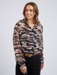 Mala Abstract Blouse