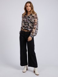 Mala Abstract Blouse
