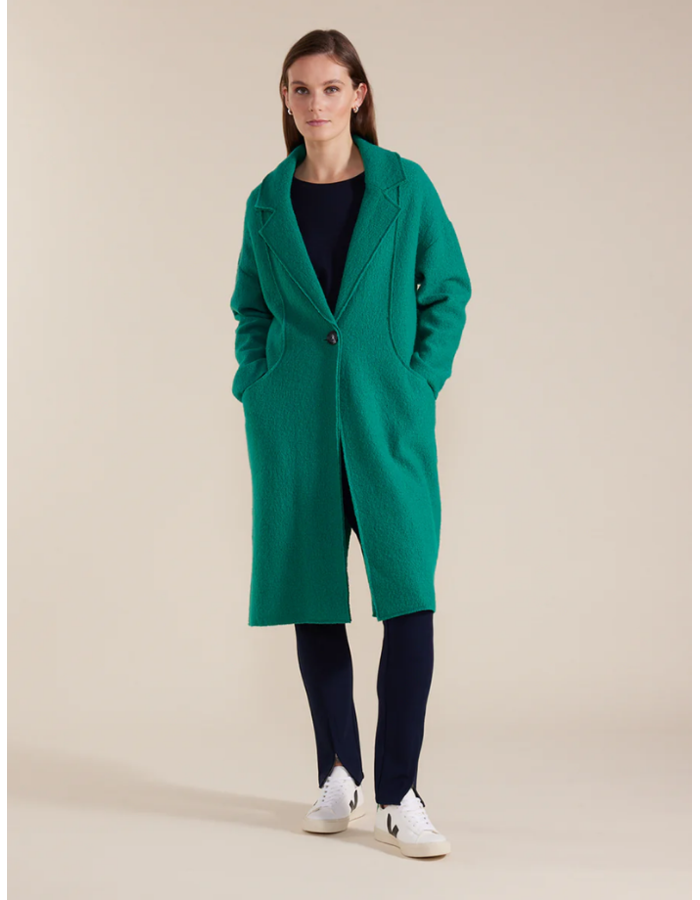 L/S Boiled Wool Women's Coat