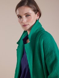 L/S Boiled Wool Coat