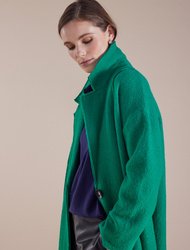L/S Boiled Wool Coat