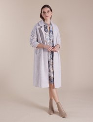 L/S Boiled Wool Coat