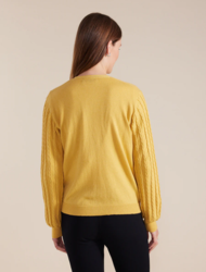 Cable Slv Cardi