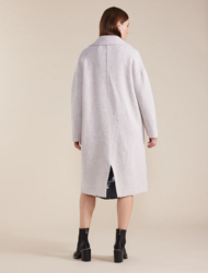 L/S Boiled Wool Coat