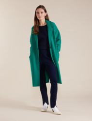 L/S Boiled Wool Coat