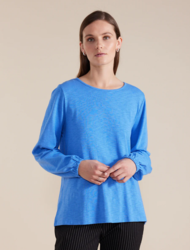 Gathered Slv Tee