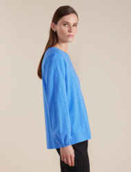 Gathered Slv Tee