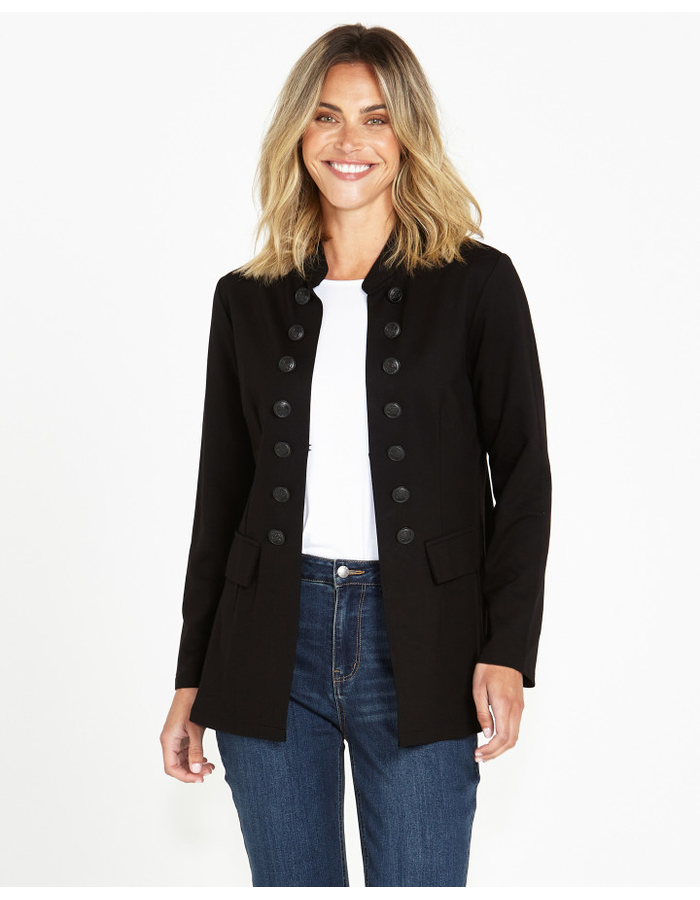 Sammie Collarless Women's Military Jacket