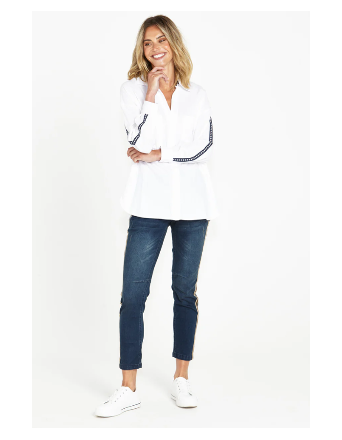 Delia Star Pocket Women's Shirt