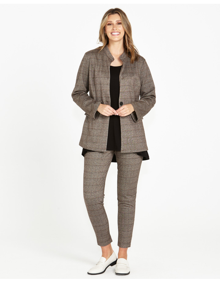 Amina Collarless Women's Blazer