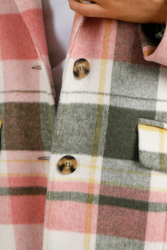 Blanche Check Coat