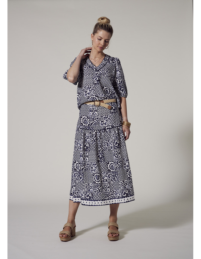 Athena Linen Skirt