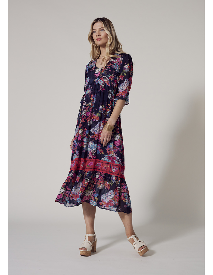 Matera Sheer Midi Dress