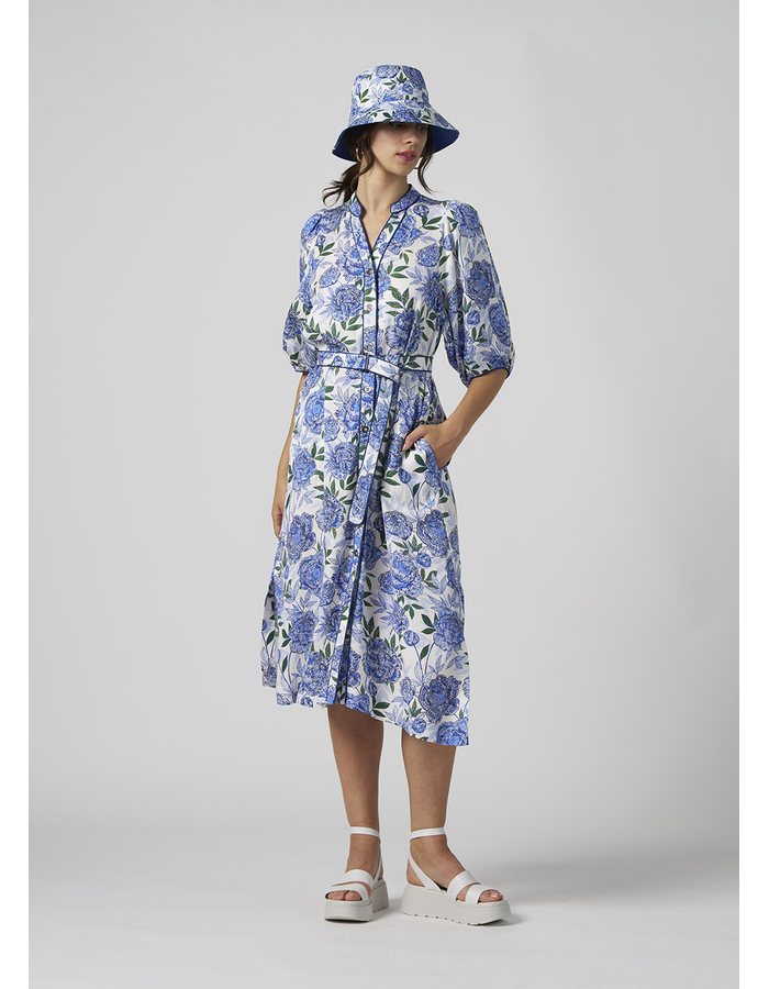 High Tea Linen Dress