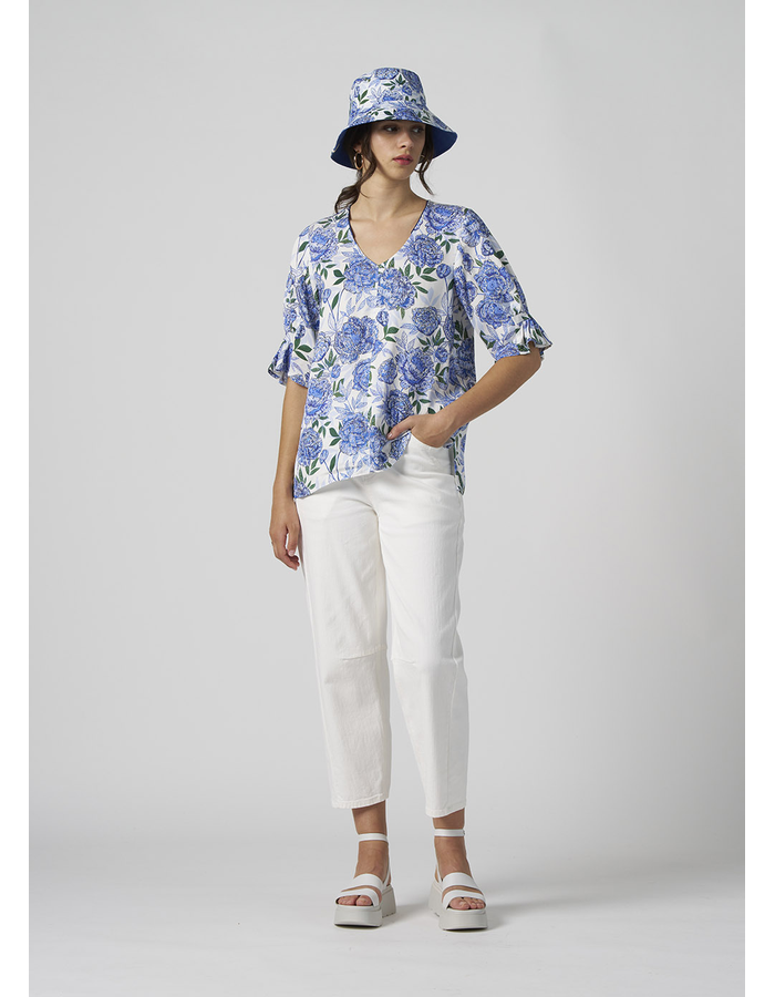 High Tea Linen Top