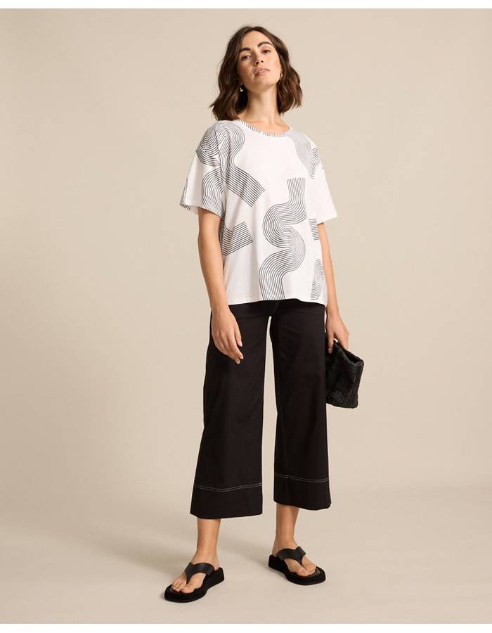 3/4 Wide Leg Women's Pant