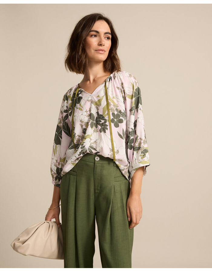 Floral Mosaic Women's Top