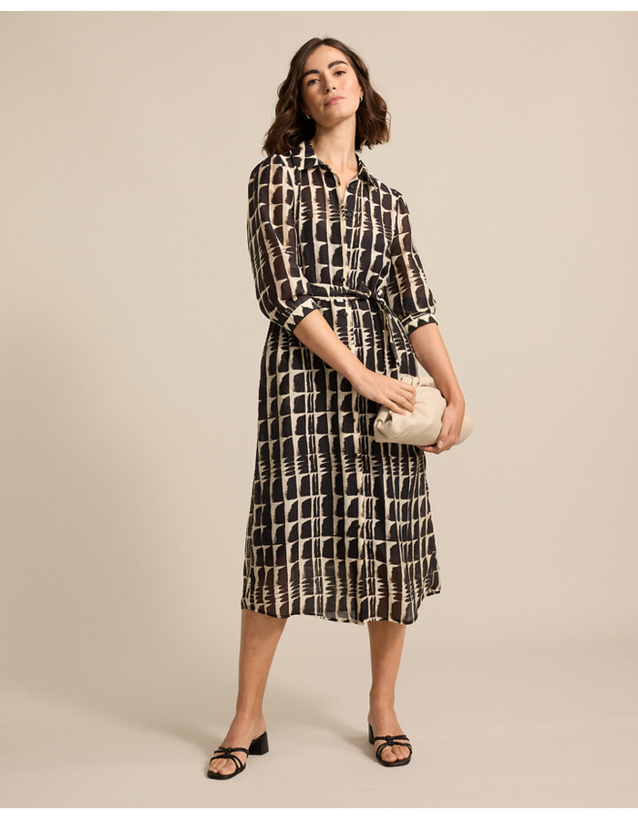 Ikat Shirt Dress