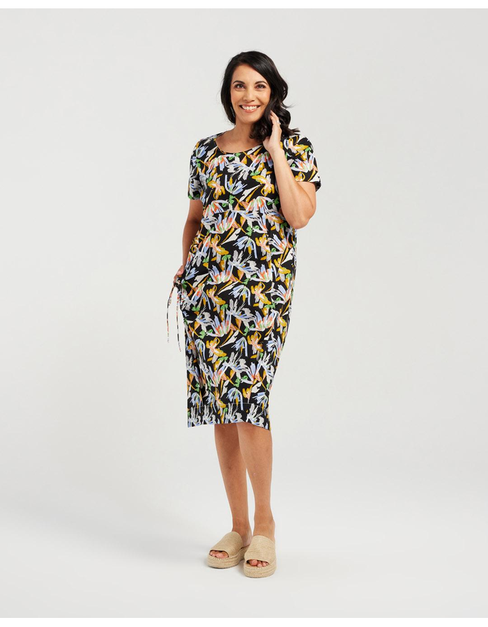 Bird Of Paradise Bubble Hem Dress