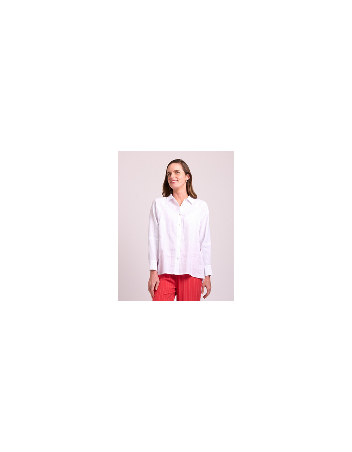 Panel Lines Linen Shirt