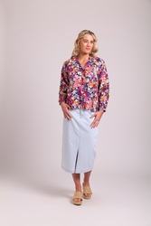 Ruffle Neck & Cuff Shirt