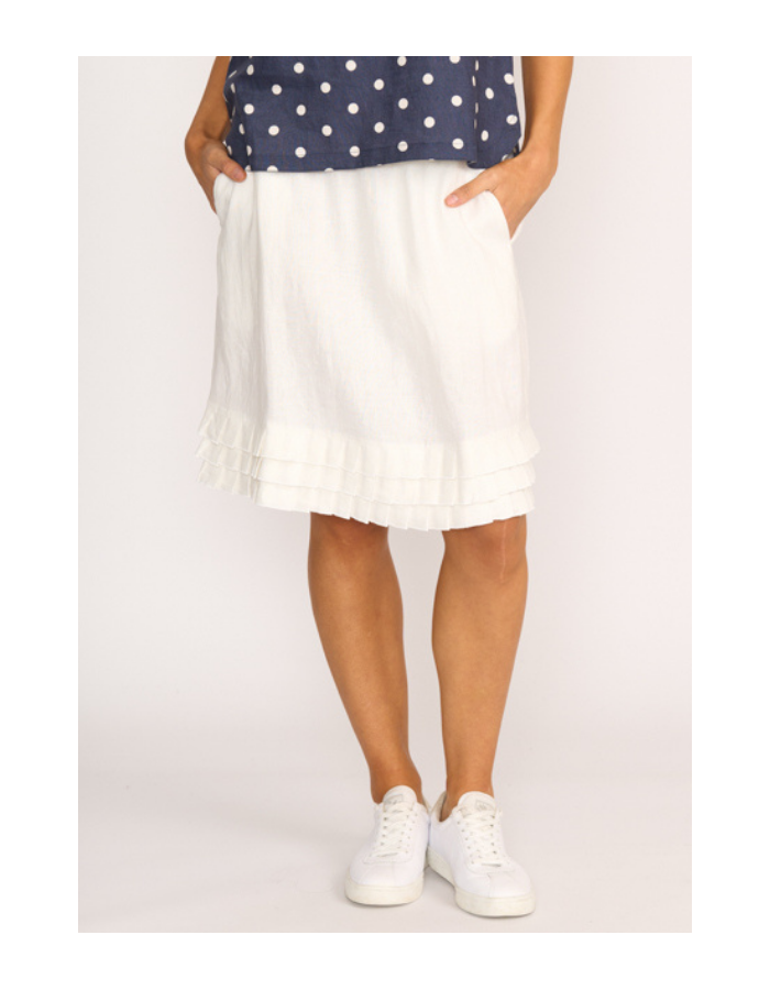 Foil Pleat Dreams Skirt